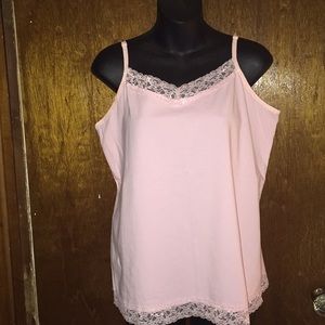 Christopher & Banks Tops - NWOT Size xl Christopher & Banks pale pink cami Christopher & Banks Tops - NWOT Size xl Christopher & Banks pale pink cami